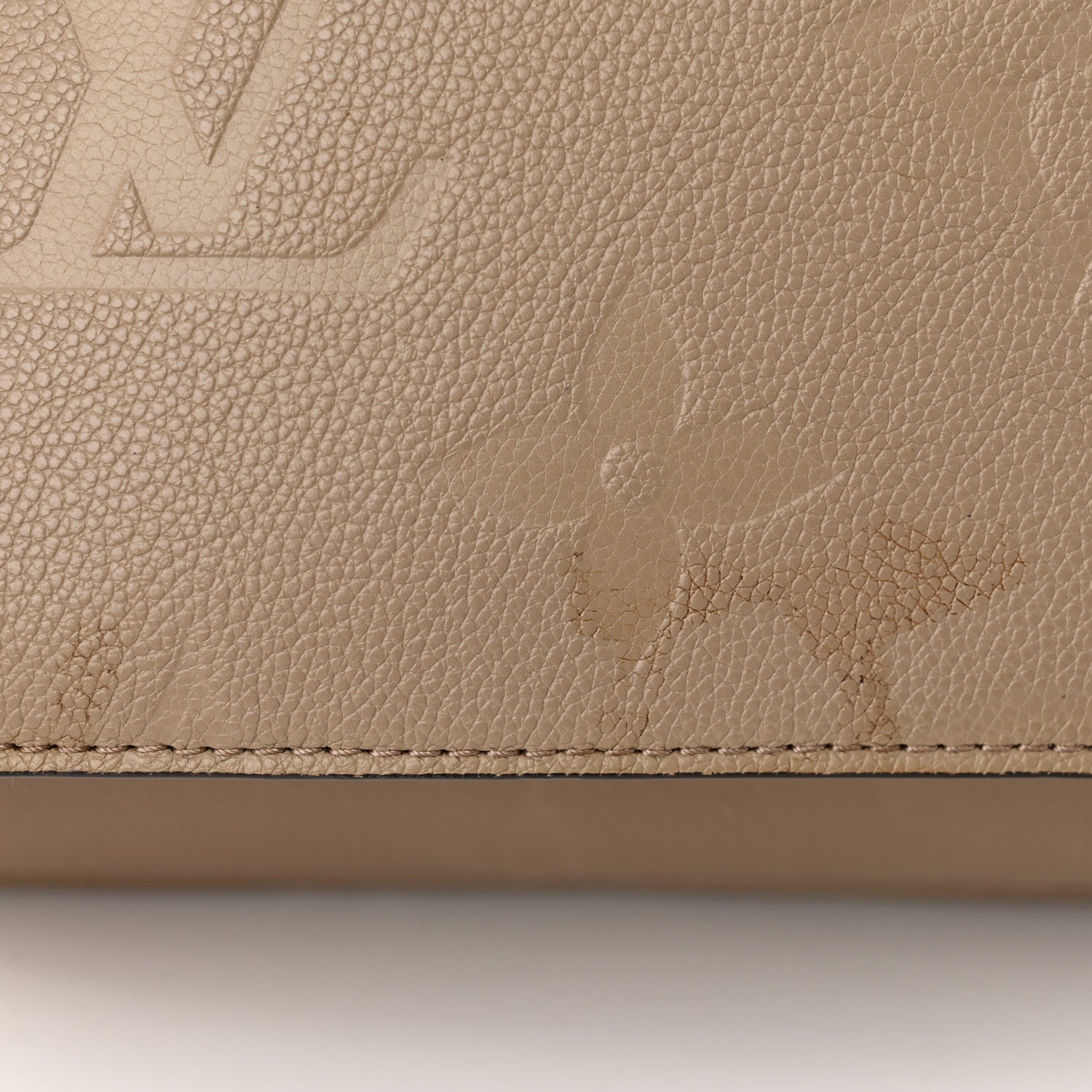 Louis Vuitton Empreinte Monogram Giant Neverfull MM Tourterelle 12 of 15