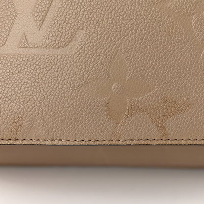 Louis Vuitton Empreinte Monogram Giant Neverfull MM Tourterelle 12 of 15