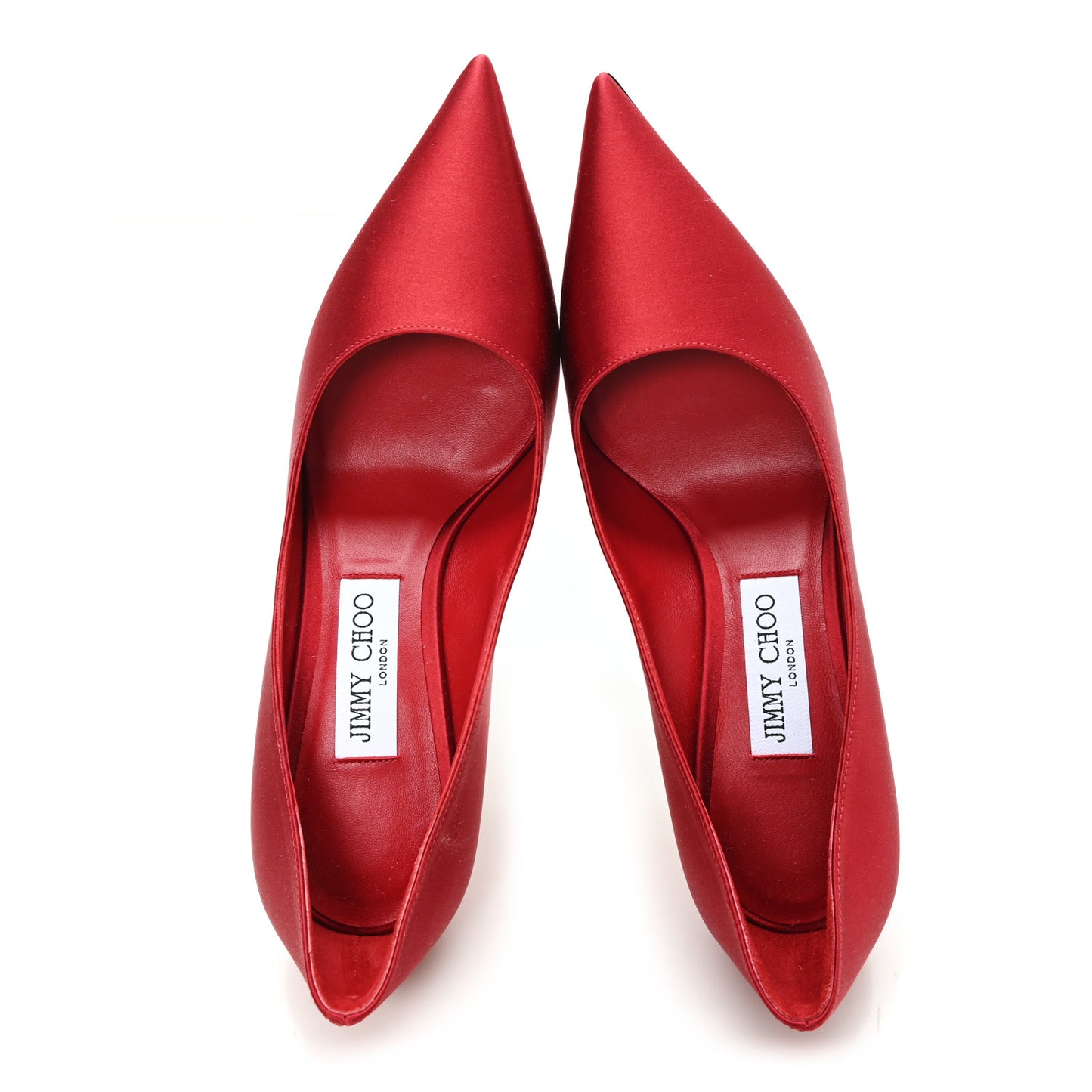 Satin Love 85 Pumps 38 Ruby Red