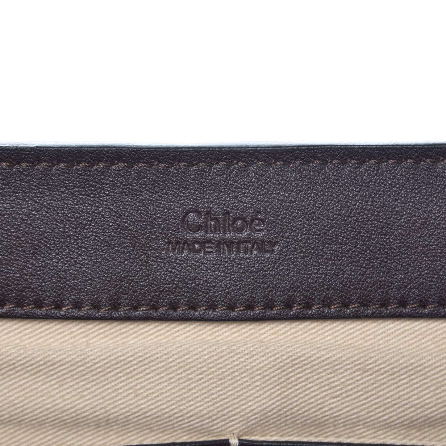 Calfskin Medium Faye Day Shoulder Bag Carbon Brown