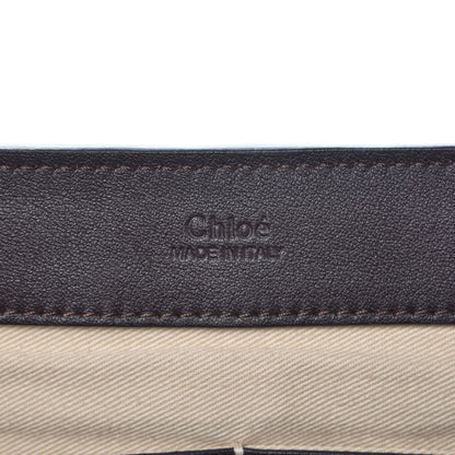 Chloe Calfskin Medium Faye Day Shoulder Bag Carbon Brown 7 of 7