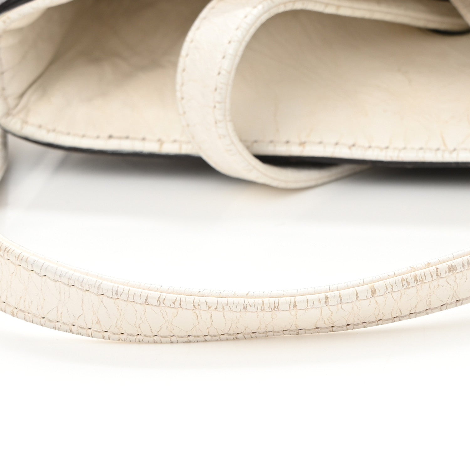 Chanel Lambskin Quilted CC Charm Tote White Multicolor 12 of 15