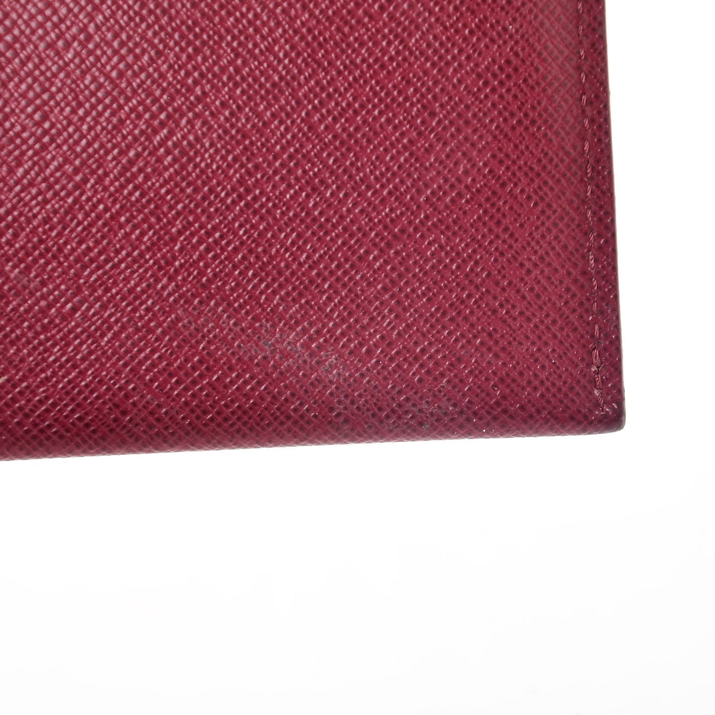 Calfskin Felicie Card Holder Insert Fuchsia