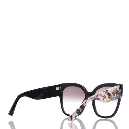 Gucci Acetate Herbarium Print Square Frame Sunglasses GG0059S White 4 of 7