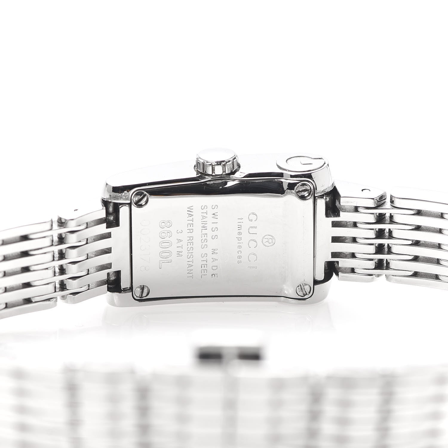 Gucci Stainless Steel 15mm 8600L Quartz Watch 635421 – FASHIONPHILE
