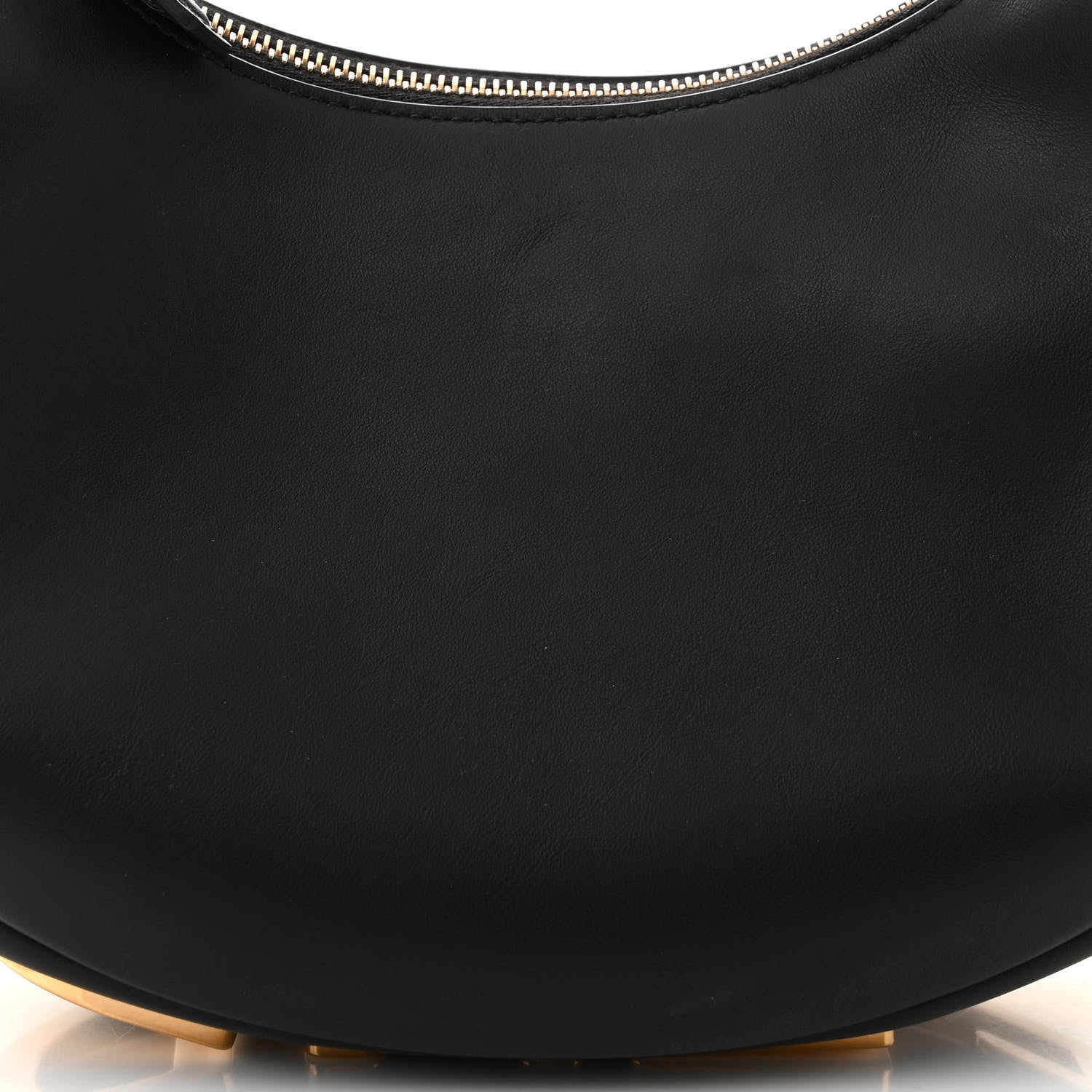 Fendi Vitello Grace Matte Small Fendigraphy Hobo Bag Black 8 of 10