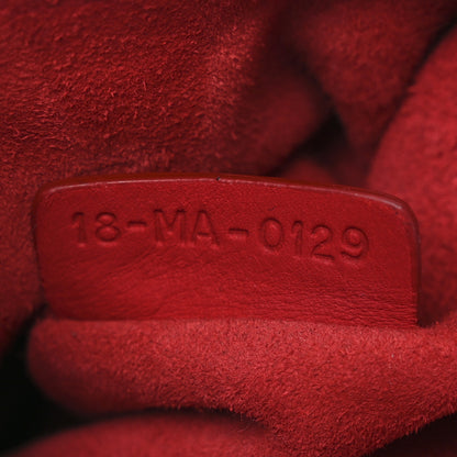 Christian Dior Ultra Matte Calfskin Mini Saddle Bag Red 7 of 13