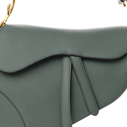 Christian Dior Grained Calfskin Saddle Bag Orage 7 of 12