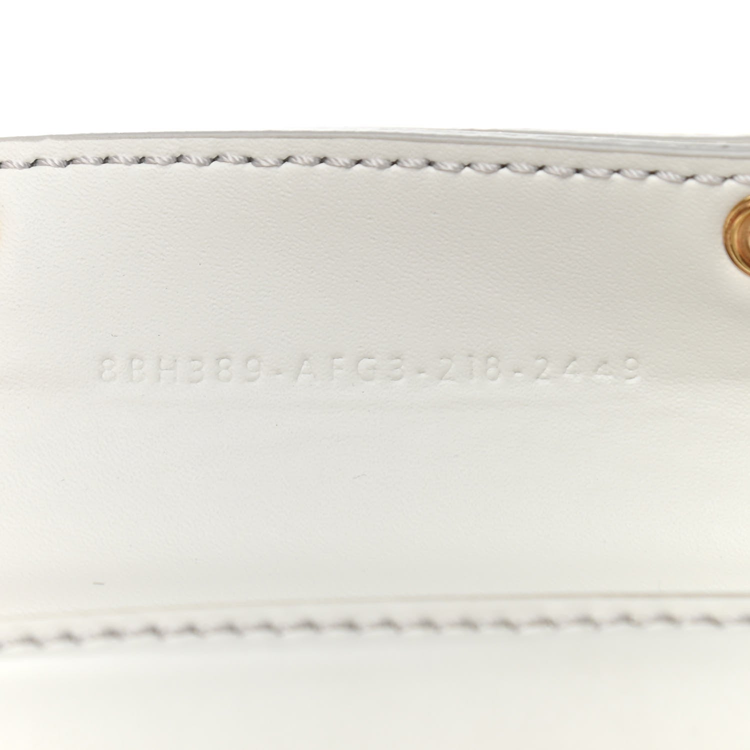 Fendi Recycled Plastic Vitello Liberty Matte Medium Fendi Basket White Ice 9 of 13