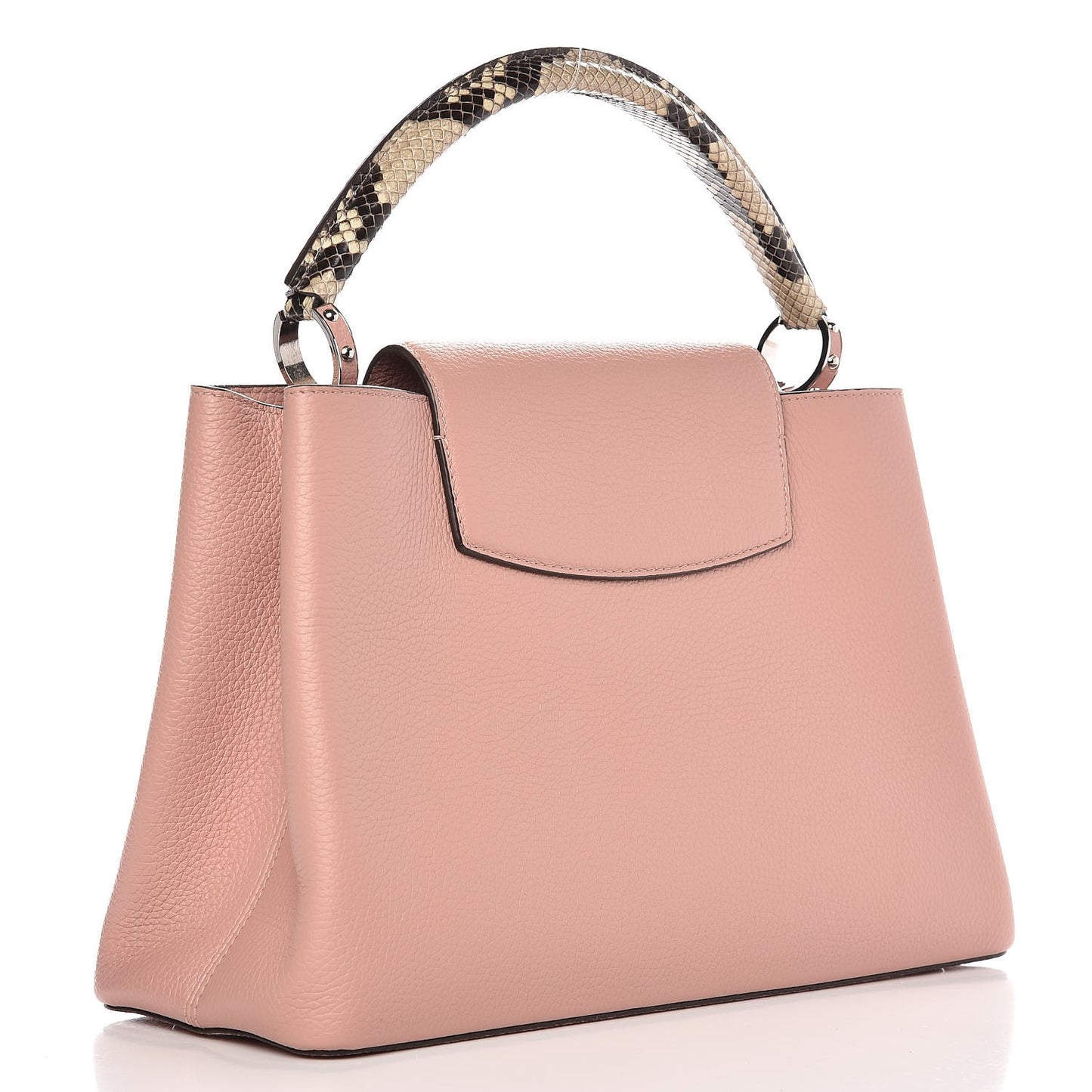 Taurillon Python Capucines MM Magnolia
