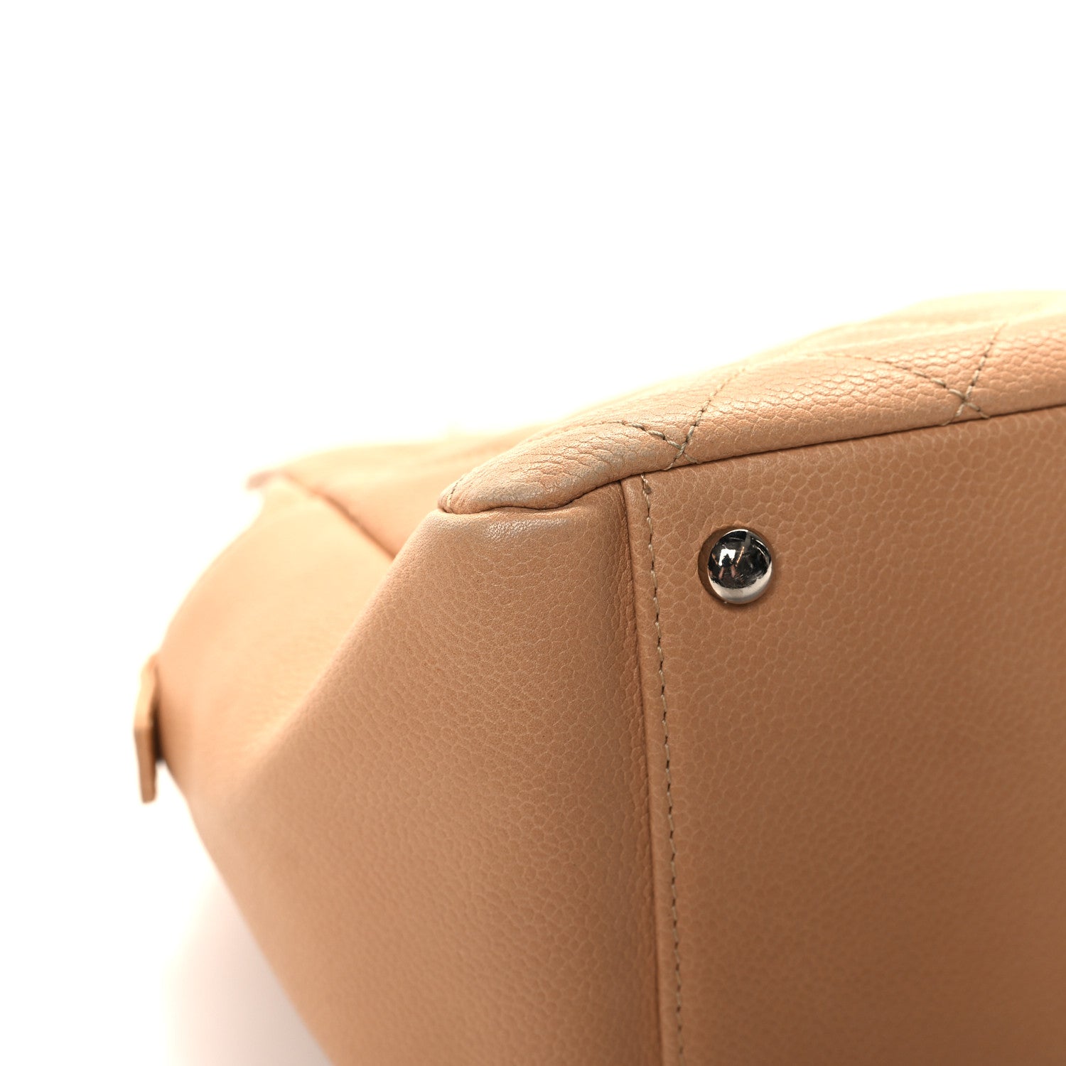 Chanel Caviar Quilted Petit Timeless Tote PTT Beige 11 of 15