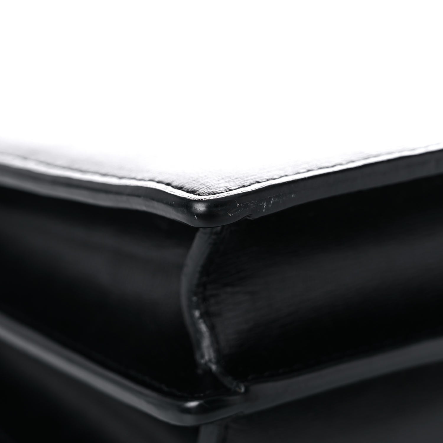 Saint Laurent Calfskin Medium Monogram Sunset Black 10 of 18