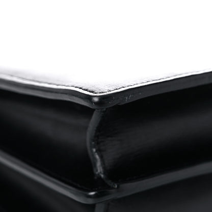 Saint Laurent Calfskin Medium Monogram Sunset Black 10 of 18