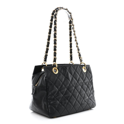 Chanel Caviar Quilted Petit Timeless Tote PTT Black 3 of 10