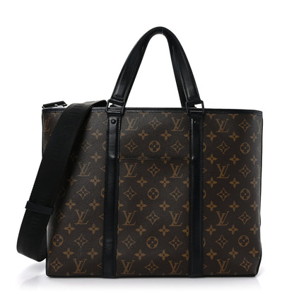 Louis Vuitton Monogram Macassar Weekend Tote PM 1 of 9