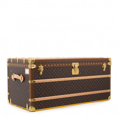 Louis Vuitton Monogram Malle Courrier Lozine Trunk 110 3 of 25