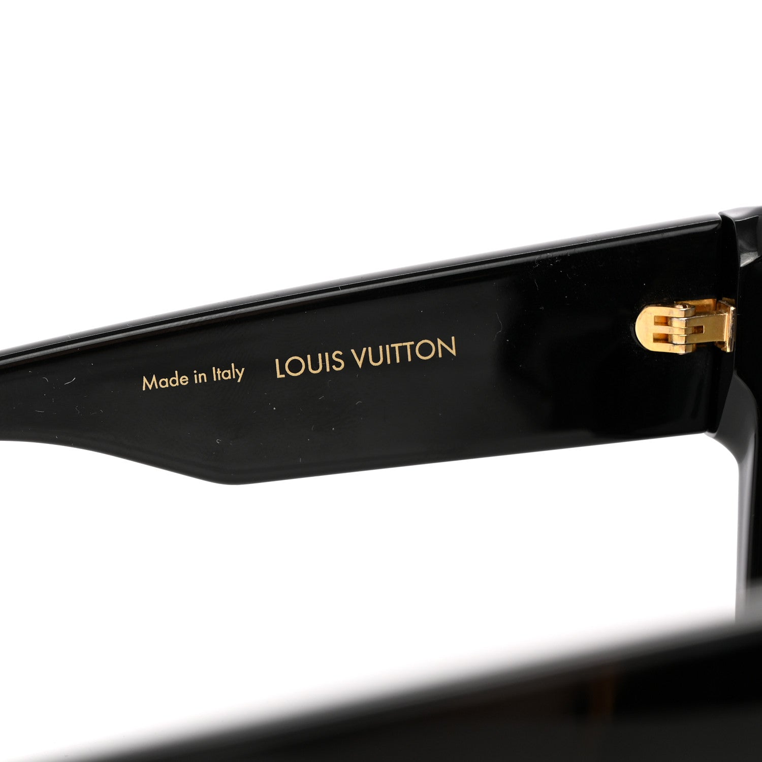 Louis Vuitton Acetate Swarovski Crystal Cyclone Sunglasses Z1578W Black 5 of 8