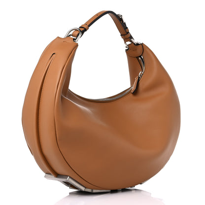 Fendi Vitello Grace Matte Medium Fendigraphy Hobo Bag Caramello 2 of 9