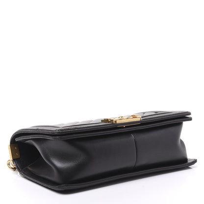 Chanel Lambskin Quilted Medium Boy Flap Black 3 of 9