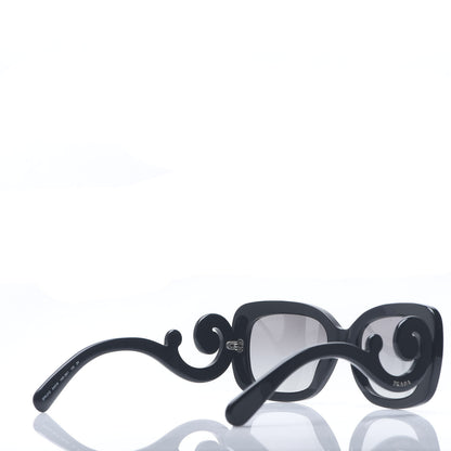 Prada Acetate Baroque Sunglasses SPR 27O Black 4 of 6