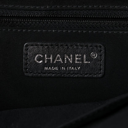 Chanel Aged Calfskin Chevron Medium Soft Bowling Bag Black 6 of 18