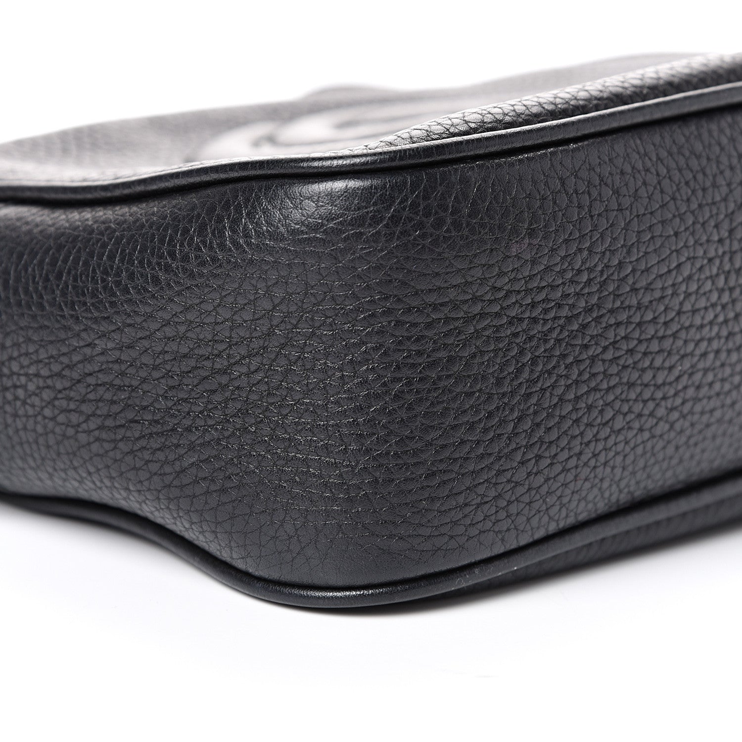 Gucci Pebbled Calfskin Small Soho Disco Bag Black 8 of 11