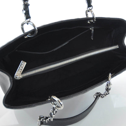 Chanel Caviar Grand Shopping Tote GST Black 6 of 9