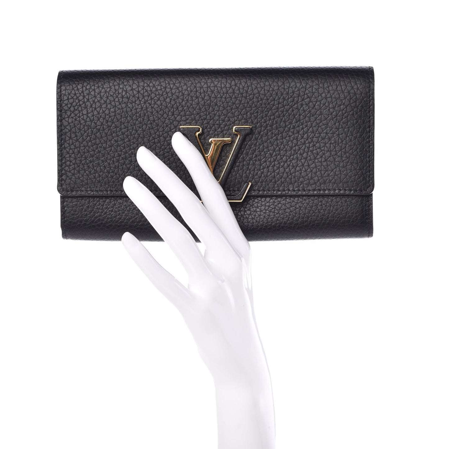 Taurillon Capucines Wallet Black