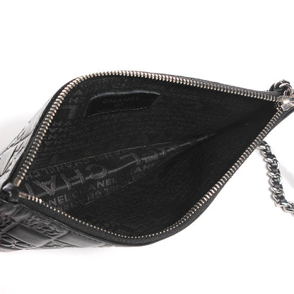 Chanel Lambskin Precious Symbols Pochette Black 5 of 7