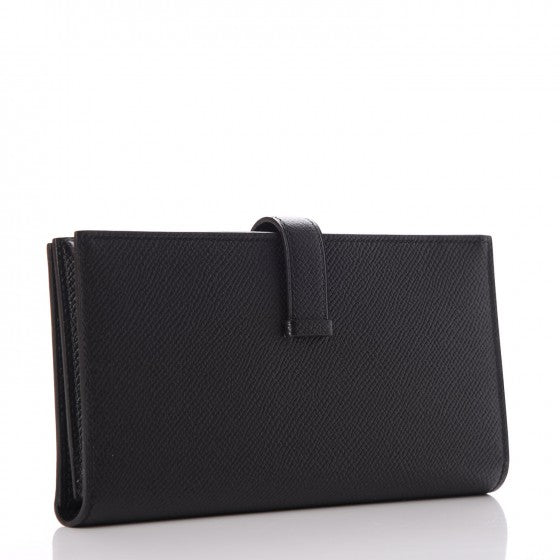 Epsom Bearn Gusset Wallet Black