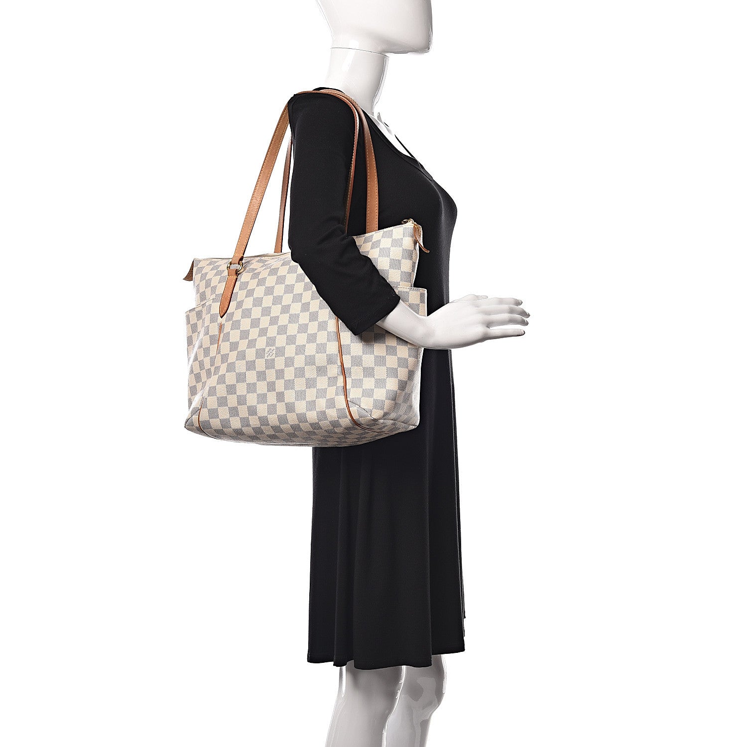 Louis Vuitton Damier Azur Totally MM 2 of 19