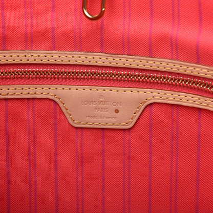 Louis Vuitton Damier Azur Delightful MM Pink 8 of 10