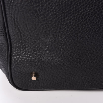 Burberry Grainy Calfskin Medium Susanna Hobo Black 10 of 10