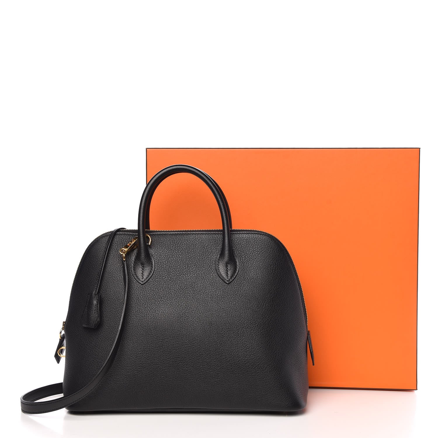 Hermes Taurillon Novillo 1923 Bolide 30 Black 11 of 11