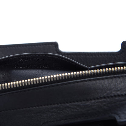 Saint Laurent Smooth Calfskin Small Monogram Cabas Black 10 of 10
