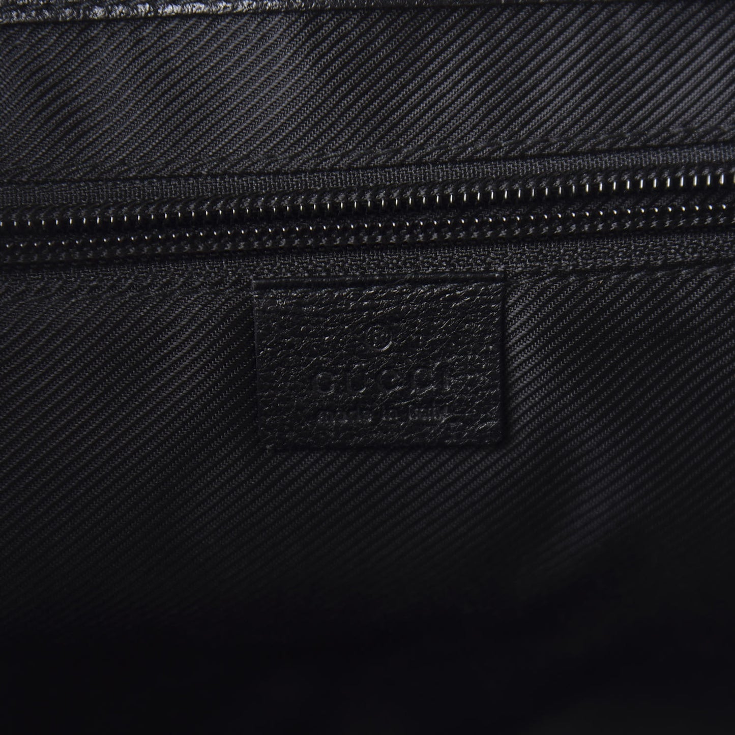 GG Monogram Single Buckle Backpack Black