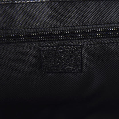 Gucci GG Monogram Single Buckle Backpack Black 5 of 9