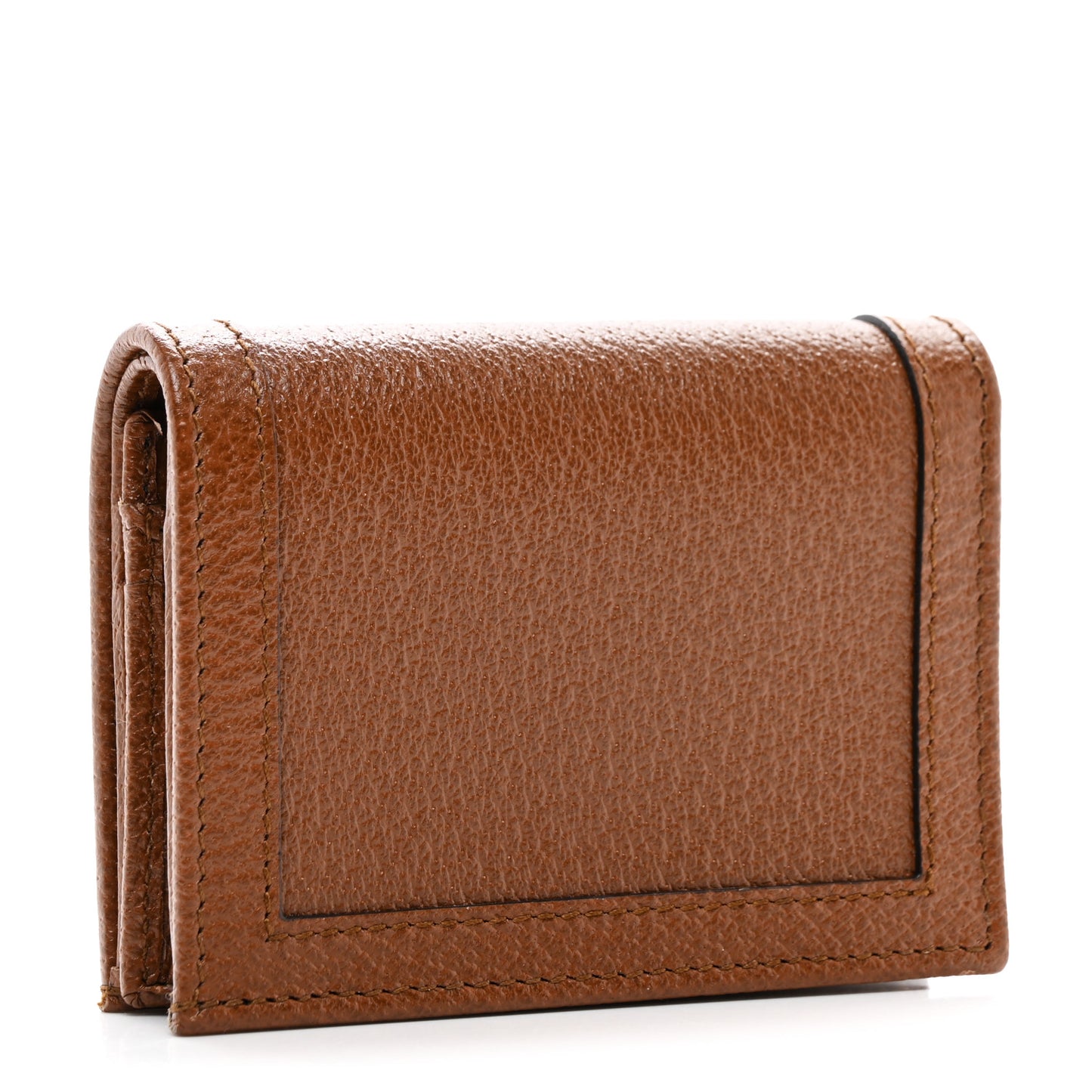 Wonka Grain Calfskin Diana Card Case Wallet Cuir