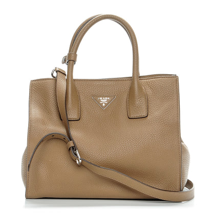 Prada Vitello Daino Tote Sesamo 1 of 9