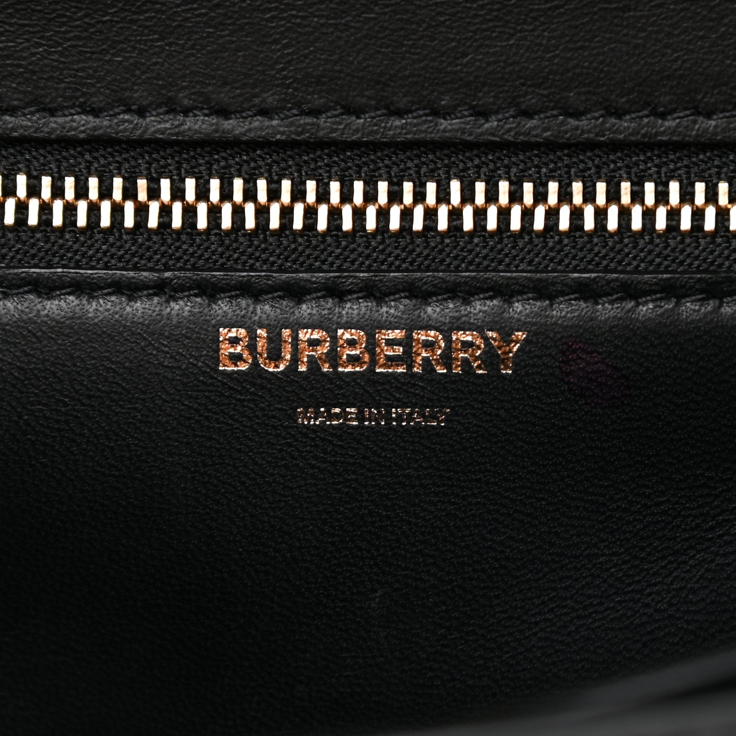 Burberry Calfskin Small TB Bag Black 6 of 13