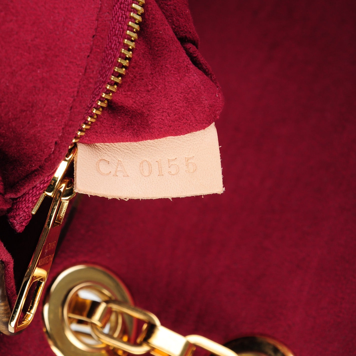 Monogram Pallas Chain Aurore
