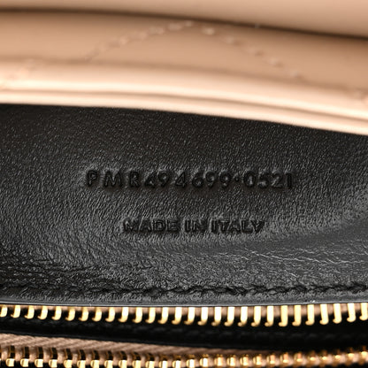 Saint Laurent Calfskin Y Quilted Monogram Small Loulou Chain Satchel Dark Beige 7 of 11