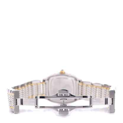 David Yurman Stainless Steel 18K Yellow Gold Diamond Mother of Pearl 25mm Thoroughbred Quartz Watch 5 of 7