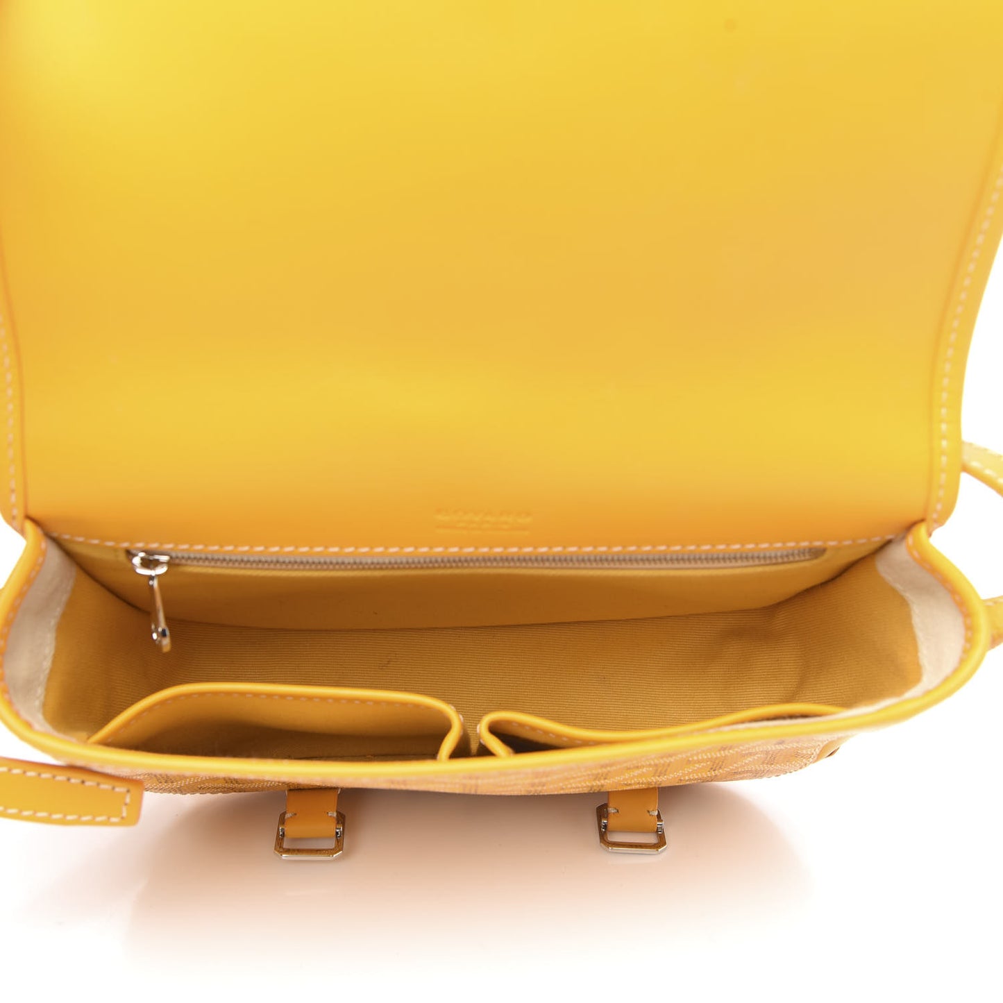 Goyardine Belvedere PM Messenger Bag Yellow
