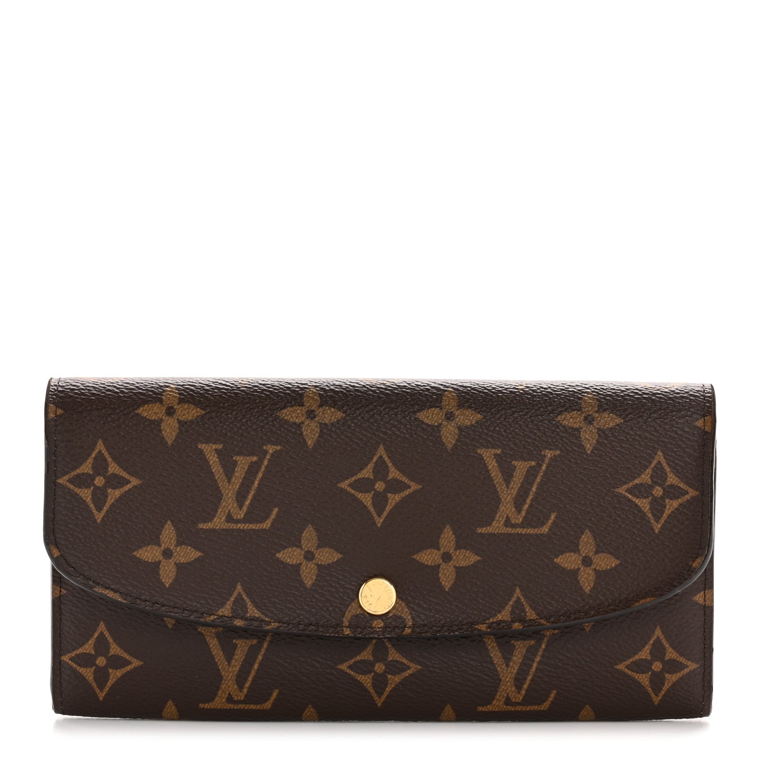 Louis Vuitton Monogram Emilie Wallet Rose Ballerine 1 of 10
