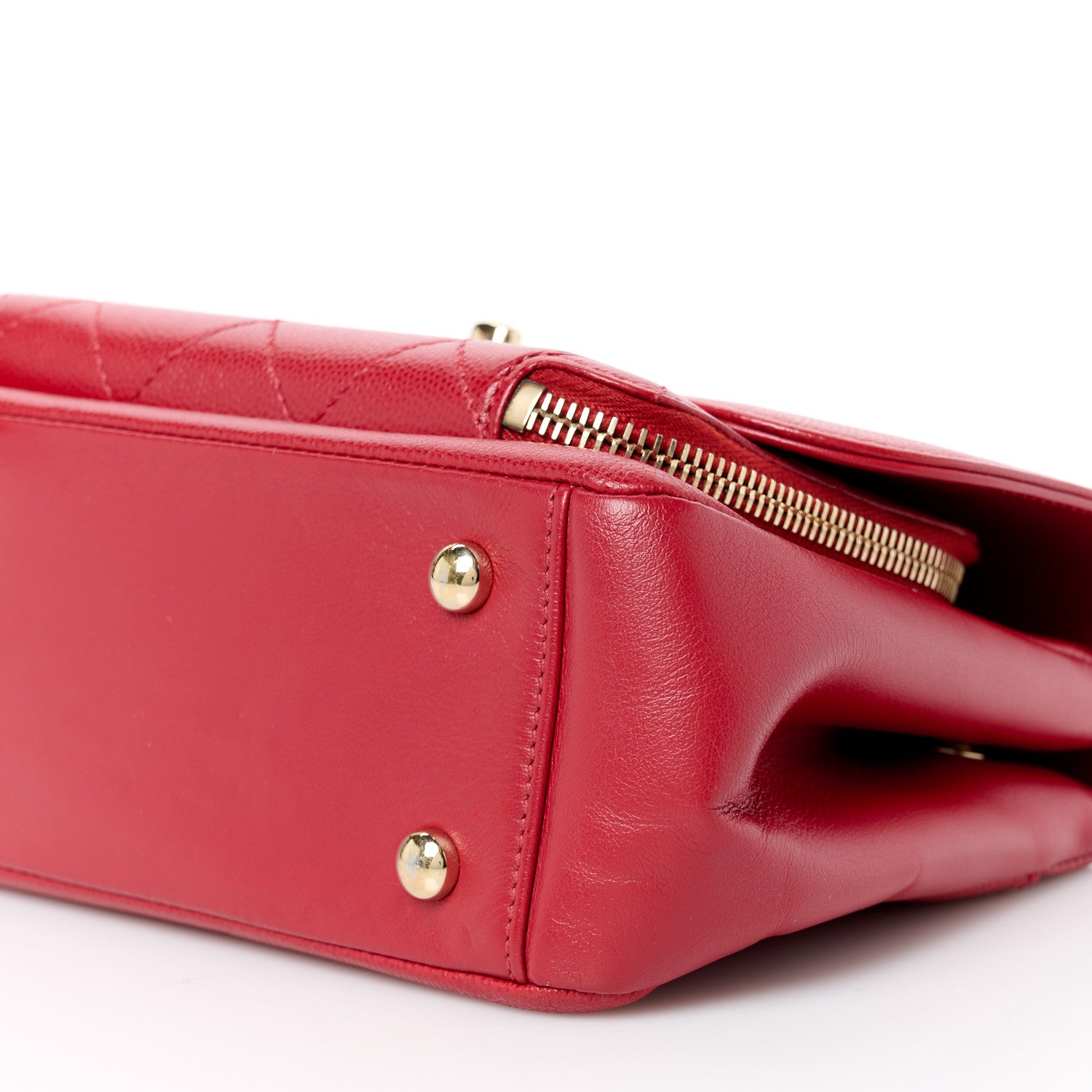 Chanel Caviar Quilted Small Business Affinity Flap Red 11 of 11