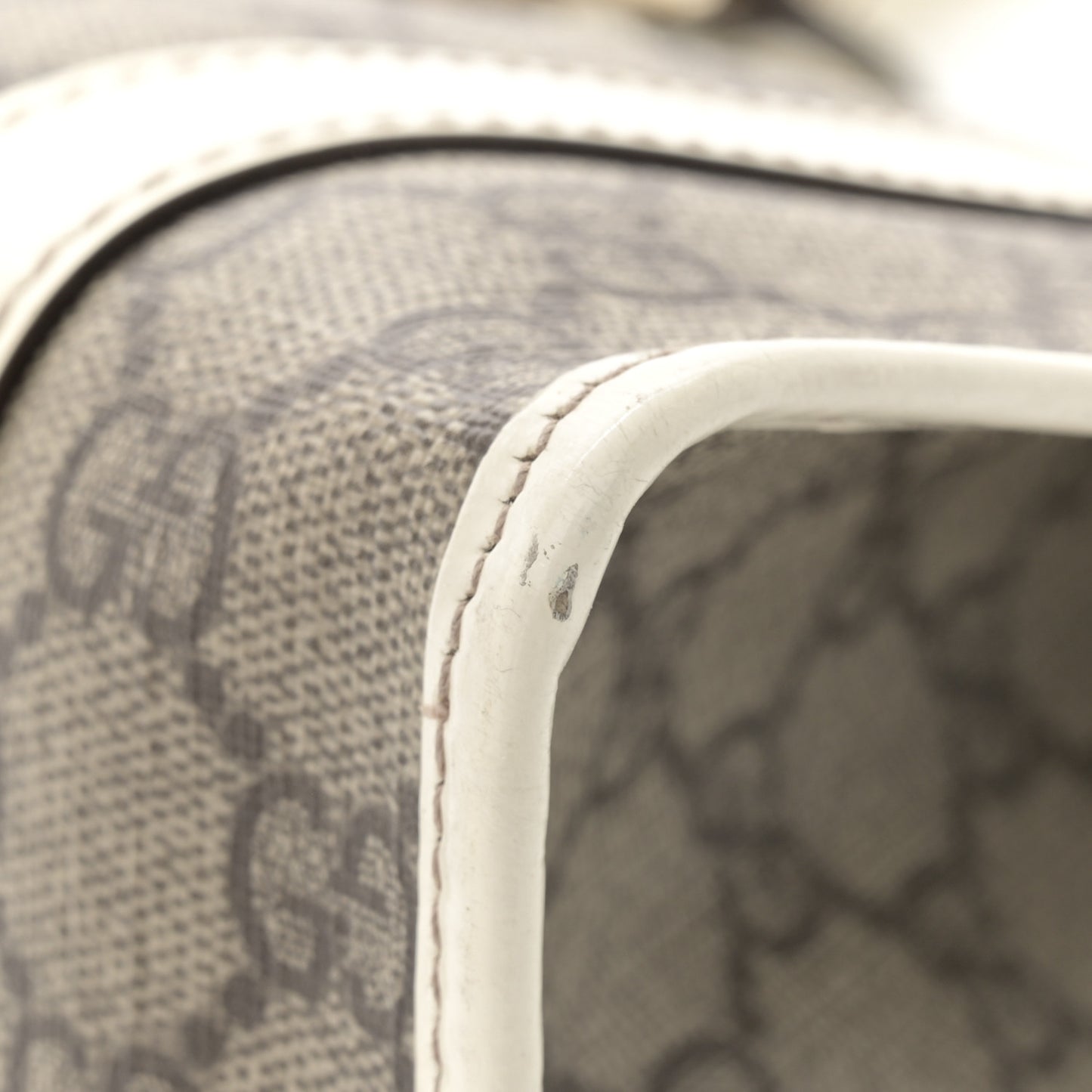 GG Plus Monogram Small Joy Shoulder Bag Off White