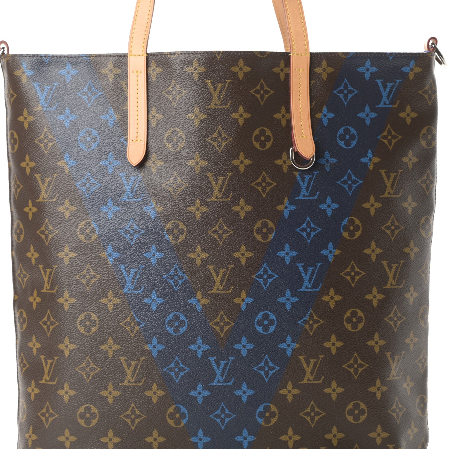 Louis Vuitton Monogram V Cabas Jour Blue 8 of 11
