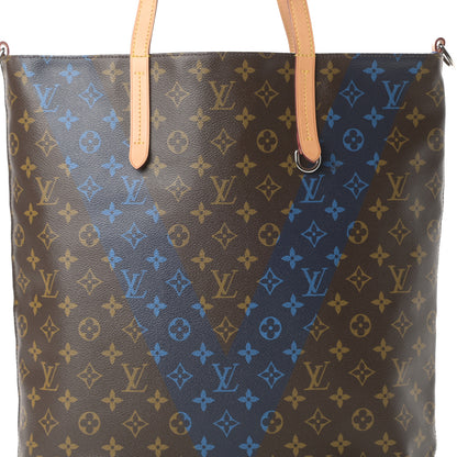 Louis Vuitton Monogram V Cabas Jour Blue 8 of 11