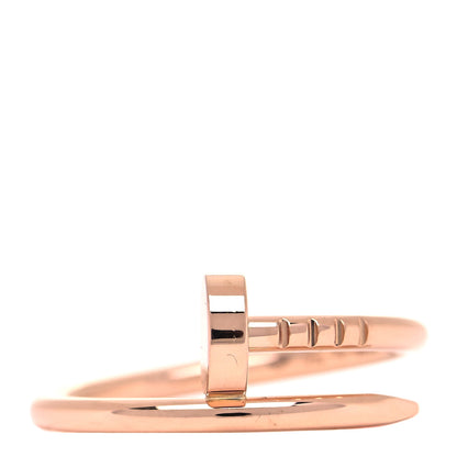 Cartier 18K Pink Gold Small Juste Un Clou Ring 49 5 1 of 12